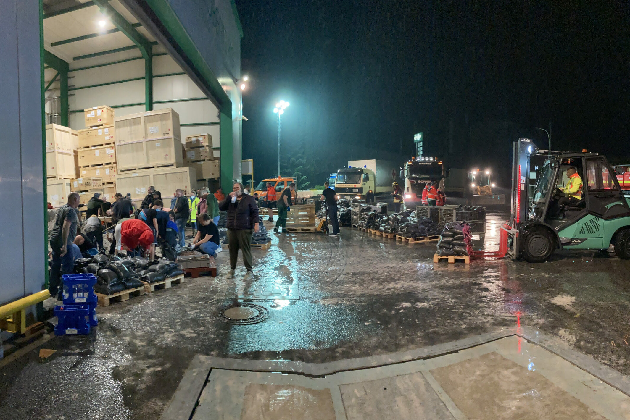 Hochwasser in der StädteRegion – Pfadfinder packen an, organisieren Spendenaktion für die Betroffenen